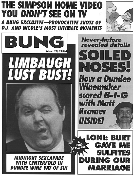 Bung: Limbaugh Lust Bust! (Cover)